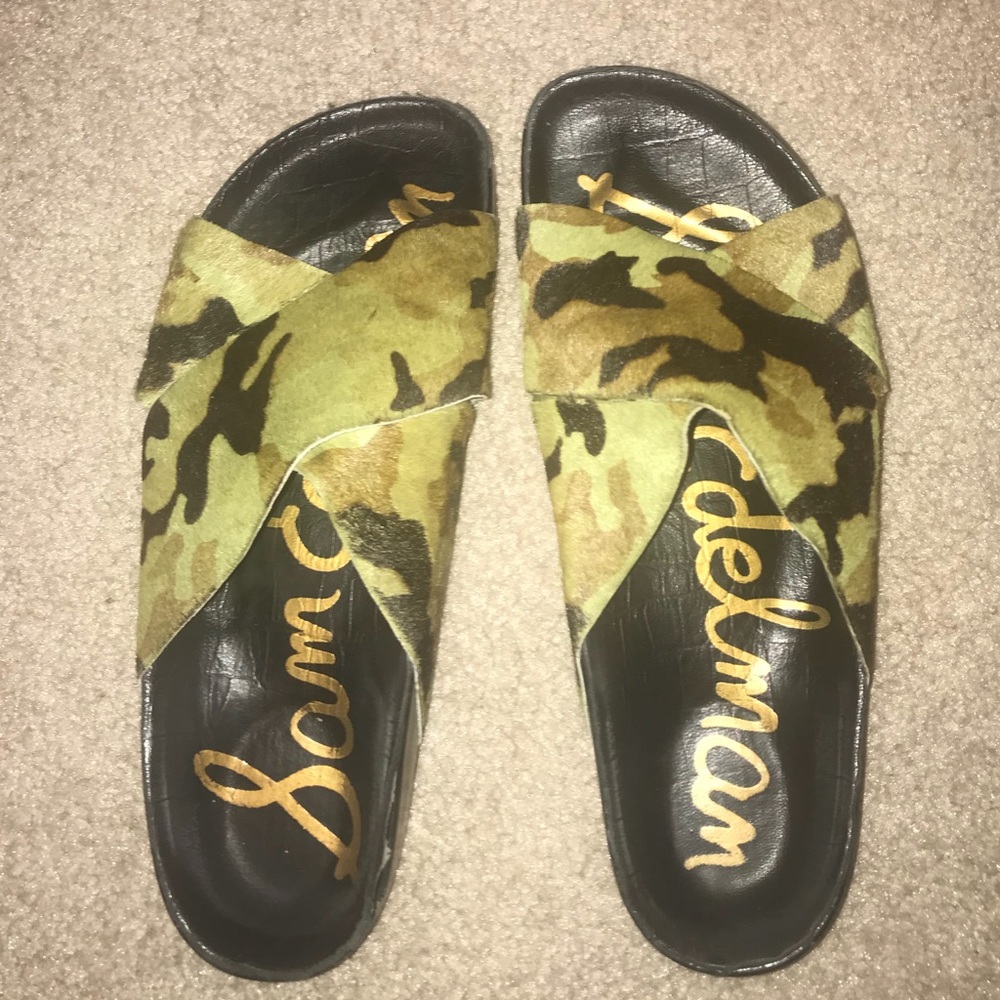 Sam Edelman Camo Slides